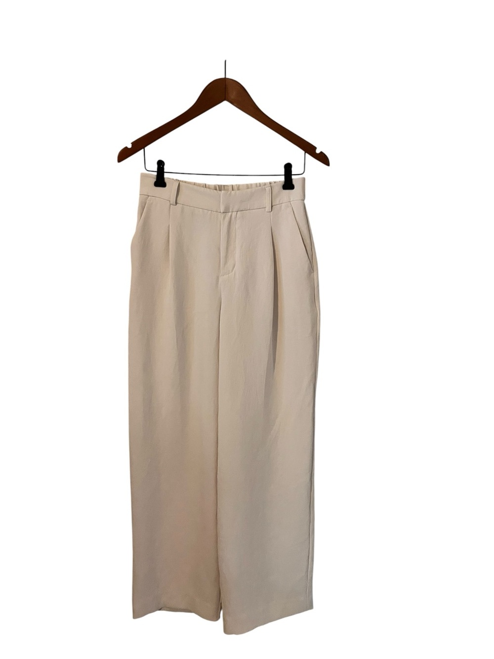 a new day Cream Wide-Leg Trousers